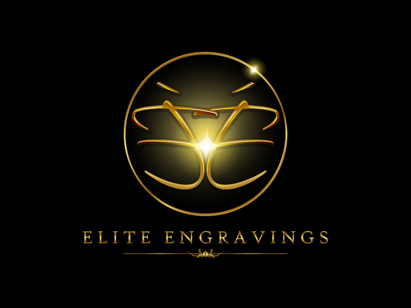 Elite Engravings logo design by ronmartin