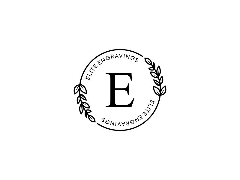 Elite Engravings logo design by galya