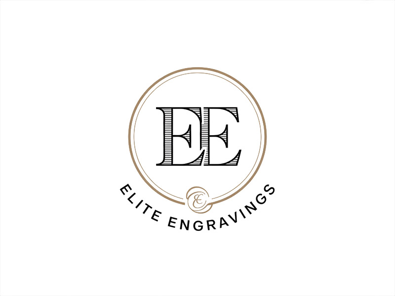 Elite Engravings logo design by IamSoya