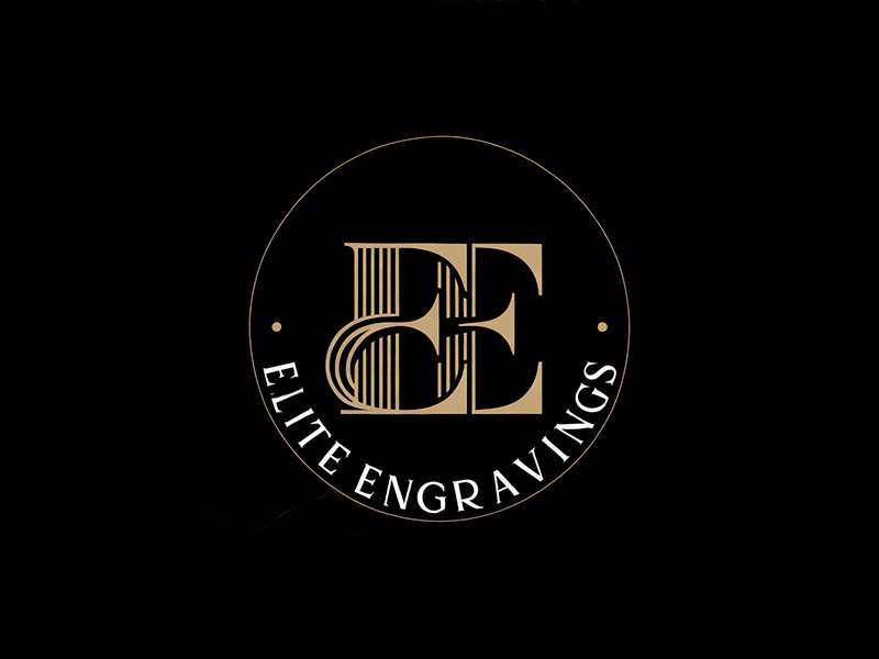 Elite Engravings logo design by IamSoya