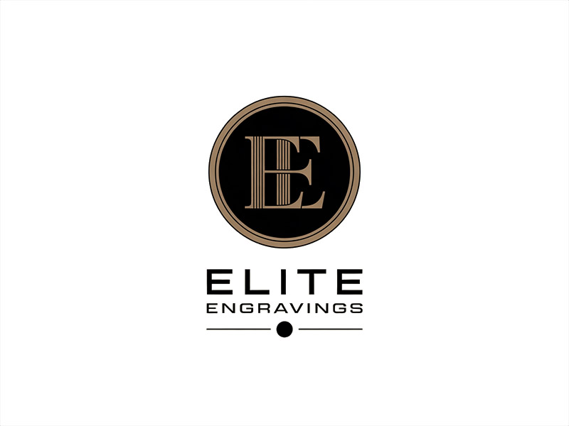 Elite Engravings logo design by IamSoya