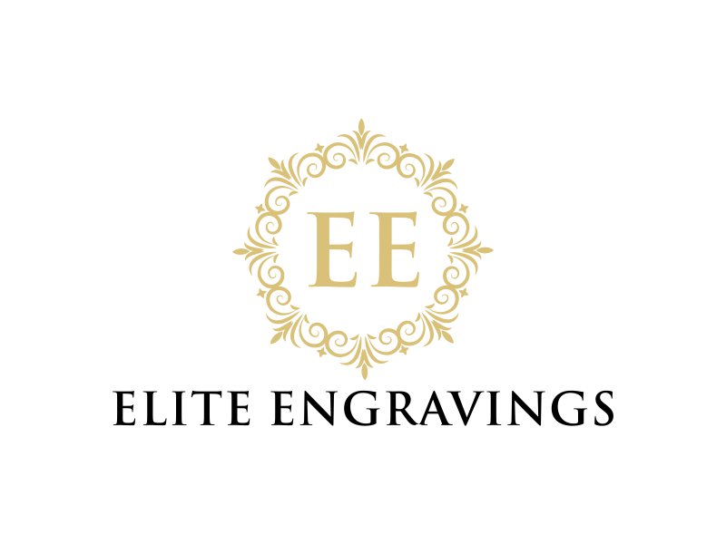 Elite Engravings logo design by Zevyy