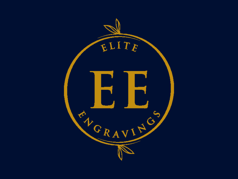 Elite Engravings logo design by mbamboex