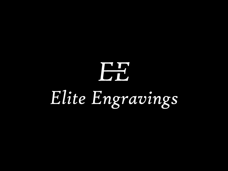 Elite Engravings logo design by Shailesh
