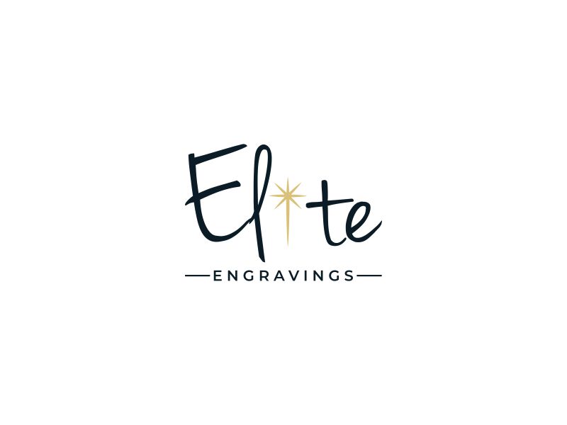 Elite Engravings logo design by luckyprasetyo