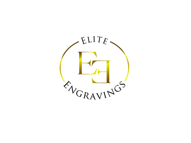 Elite Engravings logo design by Pixelgeometry