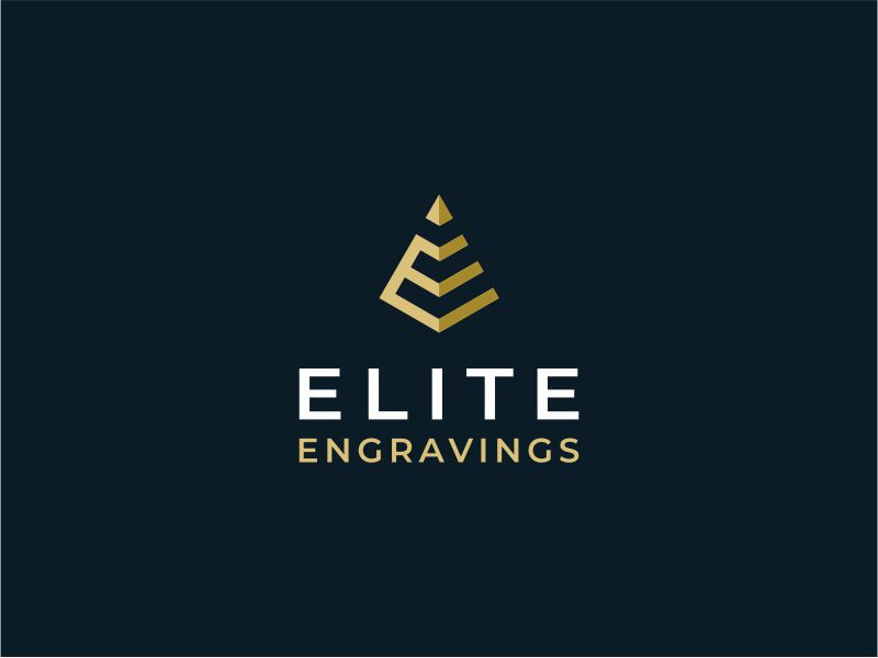 Elite Engravings logo design by nessa