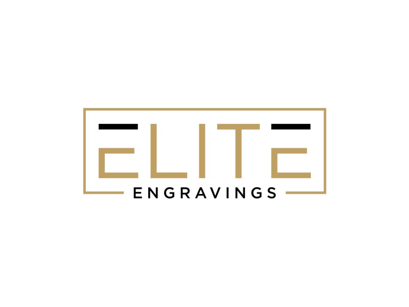 Elite Engravings logo design by Artomoro