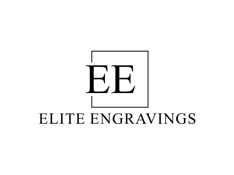 Elite Engravings logo design by Artomoro