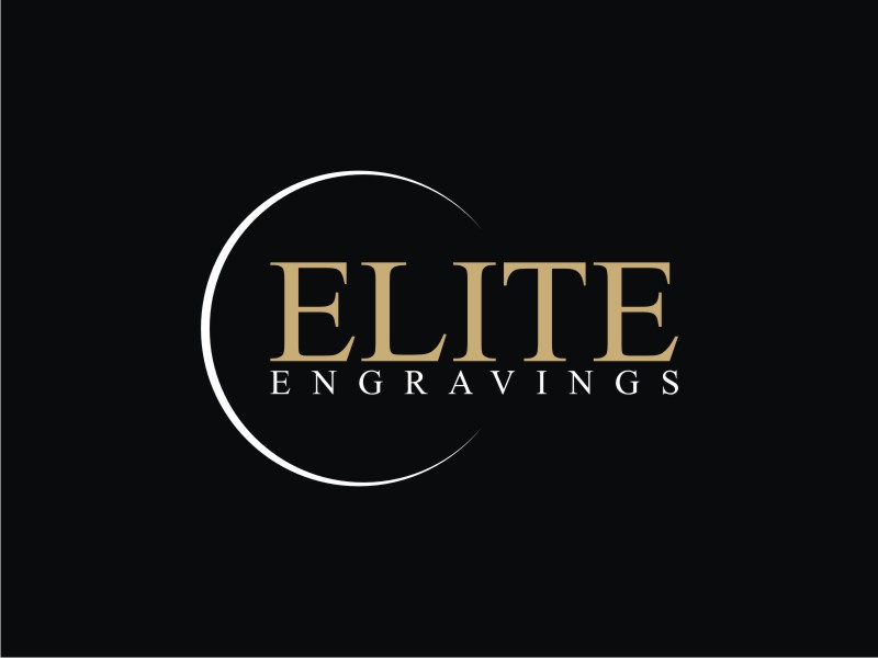 Elite Engravings logo design by Artomoro