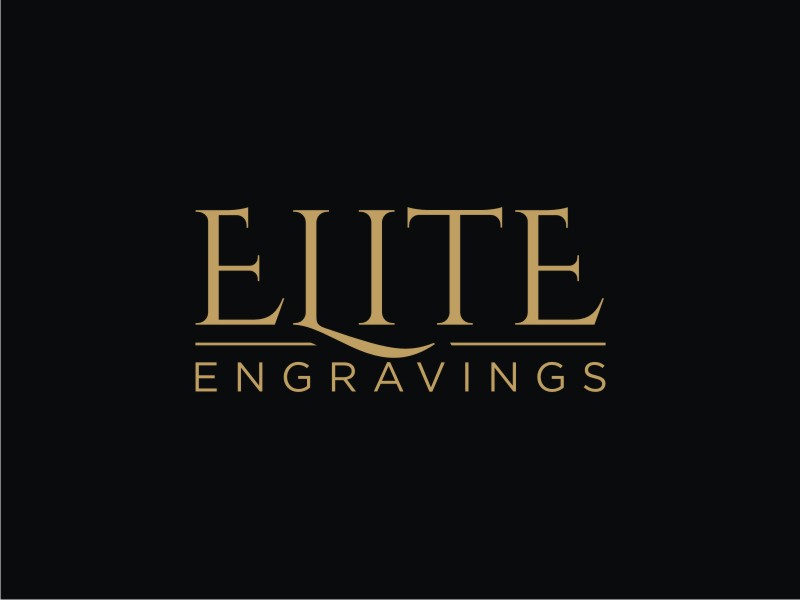 Elite Engravings logo design by Artomoro