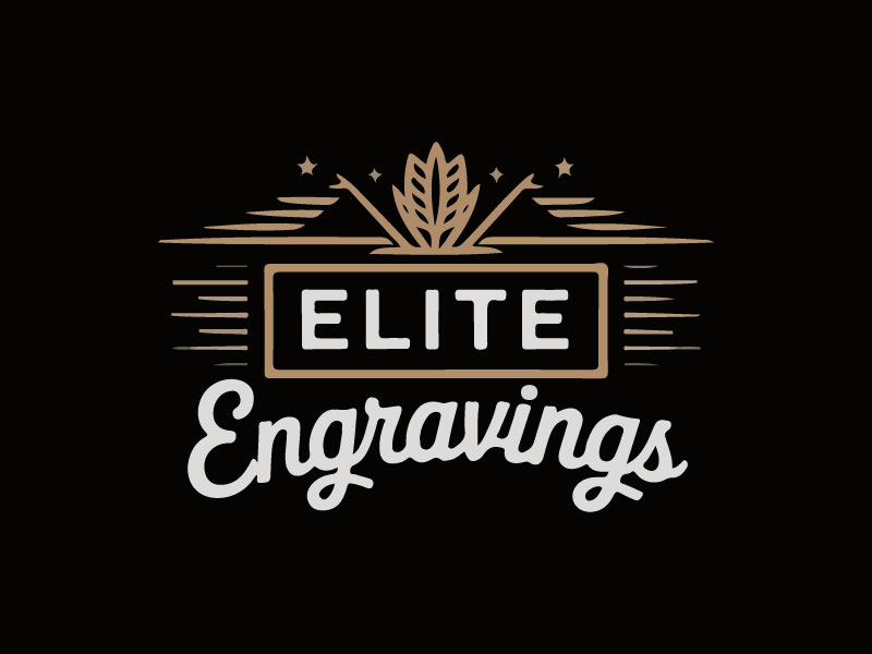 Elite Engravings logo design by Bibek Nag