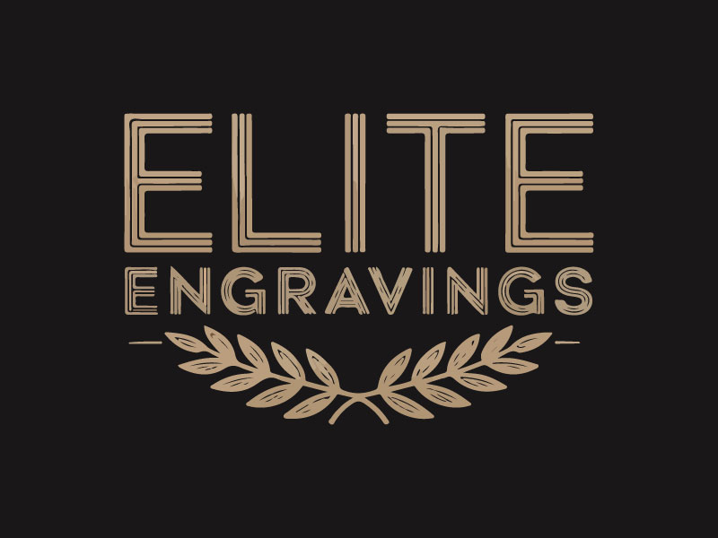 Elite Engravings logo design by Bibek Nag