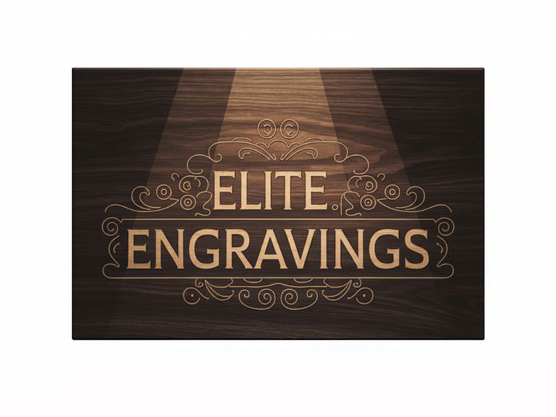 Elite Engravings logo design by navneet