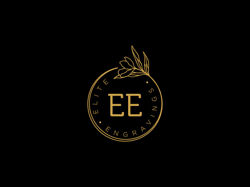 Elite Engravings logo design by twenty4