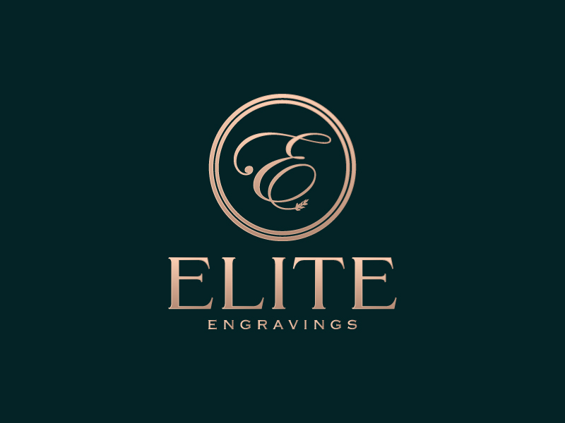 Elite Engravings logo design by Sami Ur Rab