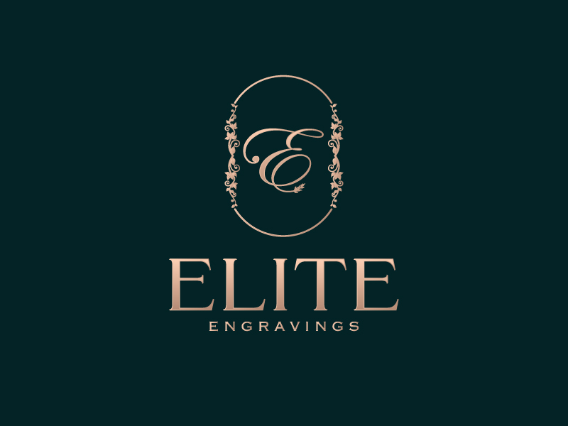 Elite Engravings logo design by Sami Ur Rab