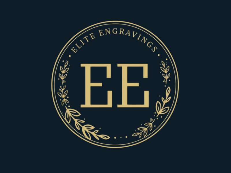 Elite Engravings logo design by Michael Luutu