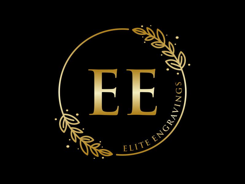 Elite Engravings logo design by ageseulopi