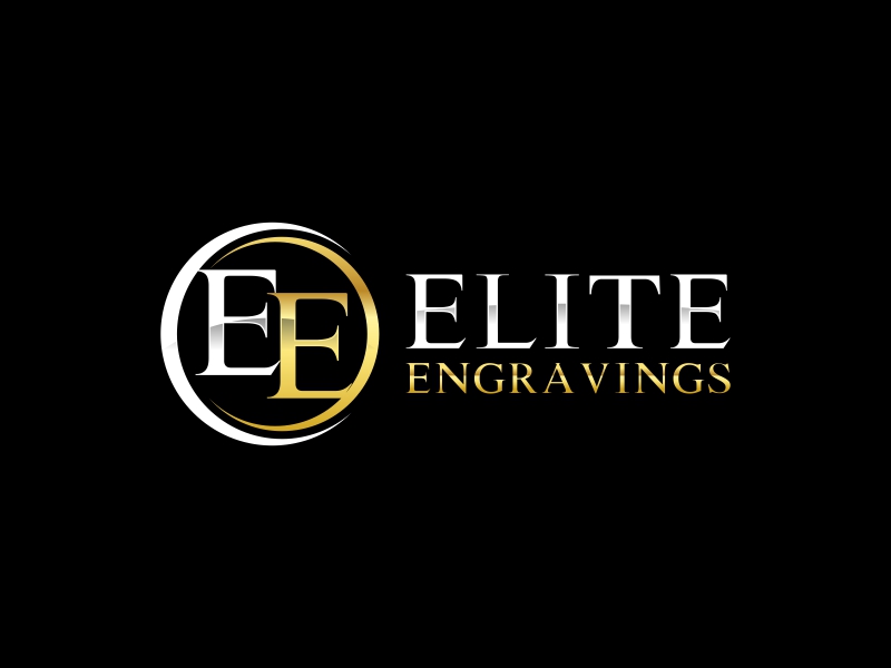 Elite Engravings logo design by ubai popi