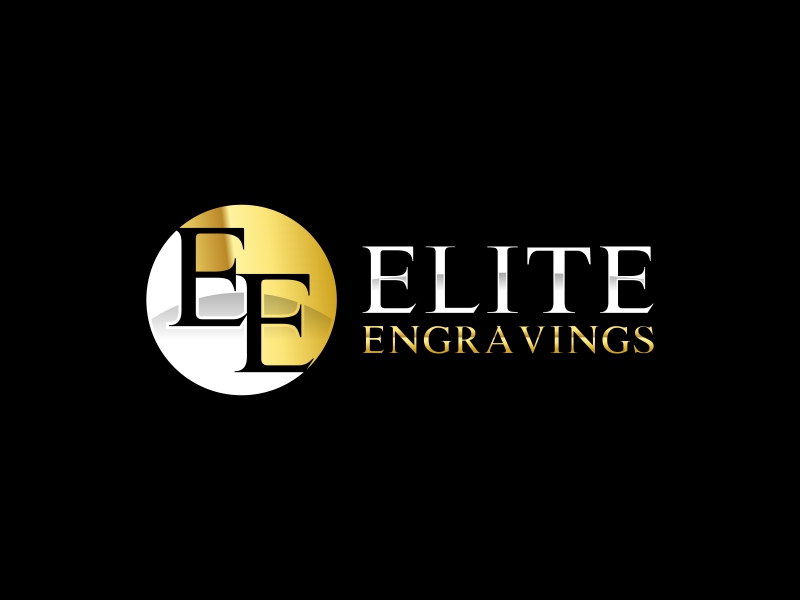 Elite Engravings logo design by ubai popi