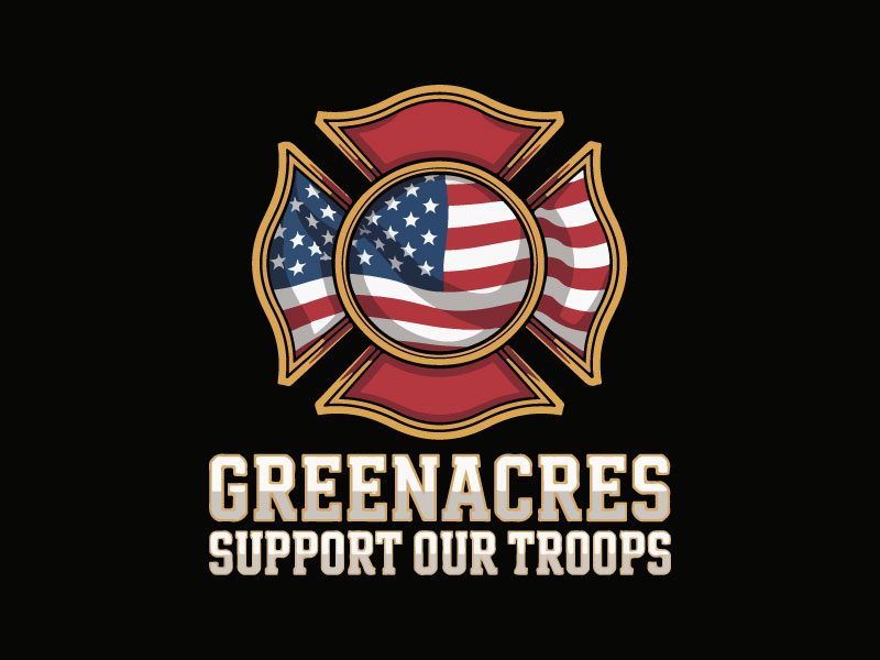 Greenacres Support Our Troops logo logo design by Bibek Nag