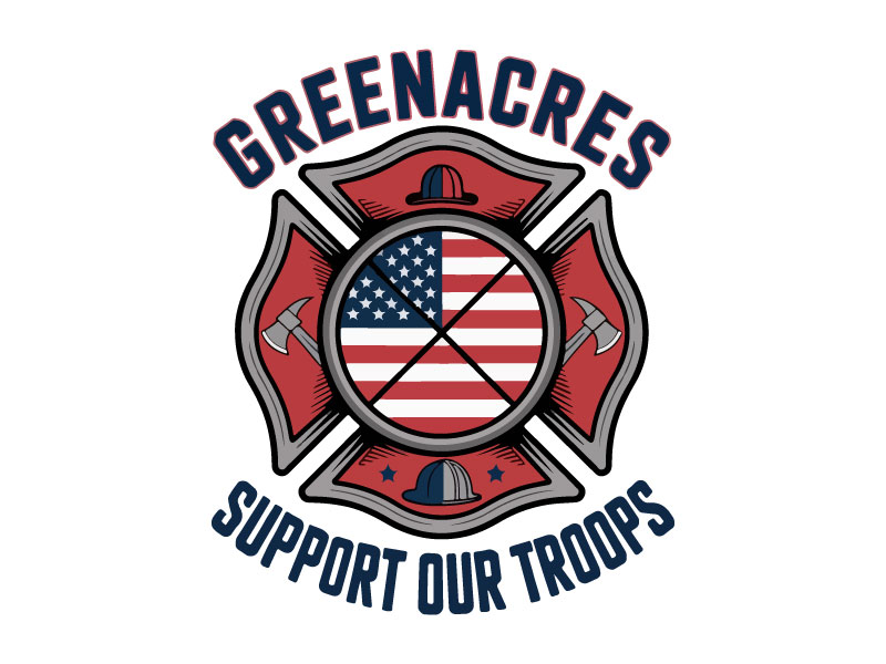 Greenacres Support Our Troops logo logo design by Bibek Nag