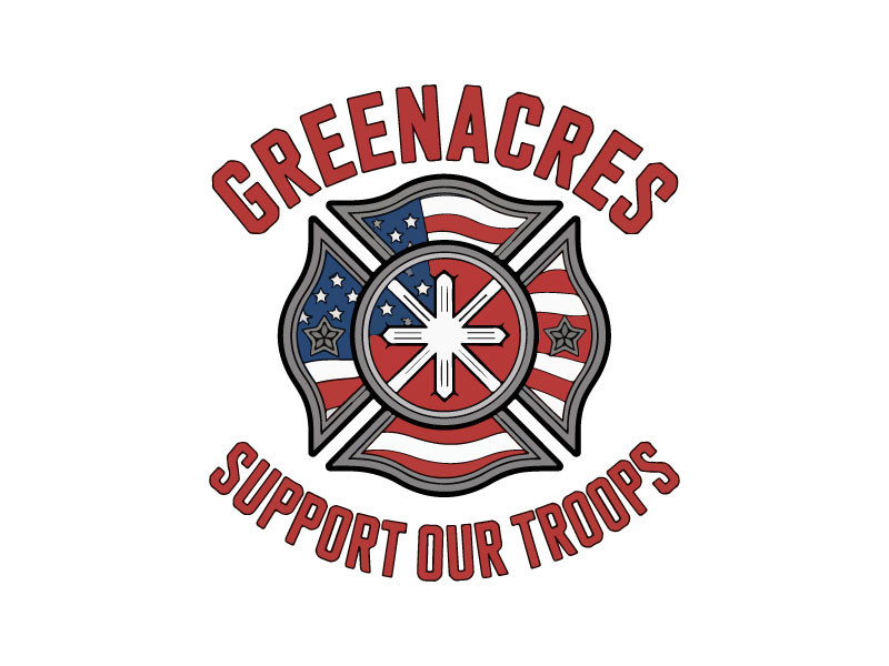 Greenacres Support Our Troops logo logo design by Bibek Nag
