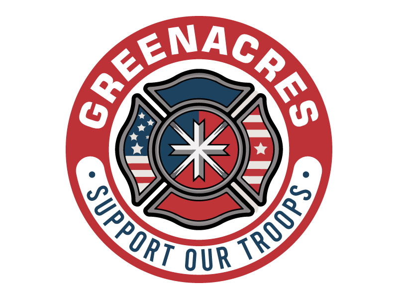 Greenacres Support Our Troops logo logo design by Rahul Biswas