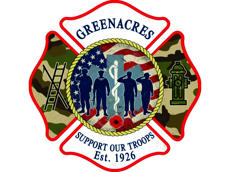 Greenacres Support Our Troops logo logo design by kanal
