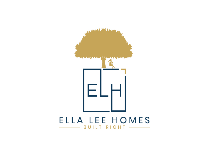 Ella Lee Homes logo design by Bright Ritchil