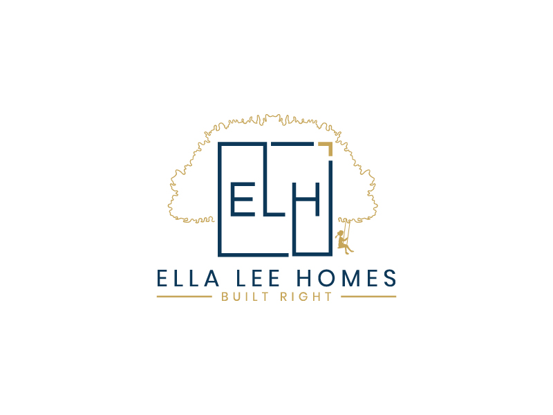 Ella Lee Homes logo design by Bright Ritchil