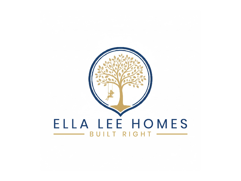 Ella Lee Homes logo design by Bright Ritchil