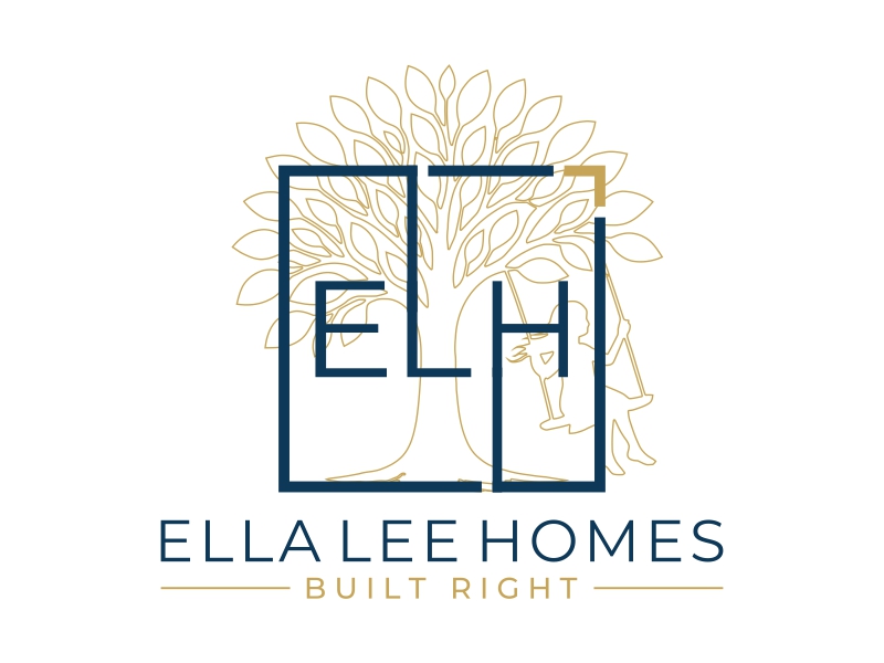Ella Lee Homes logo design by rezadesign