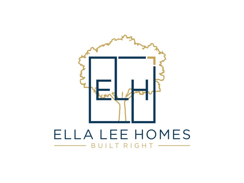 Ella Lee Homes logo design by johana