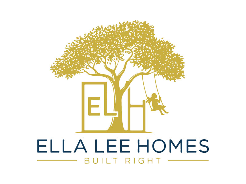 Ella Lee Homes logo design by Bad Boy