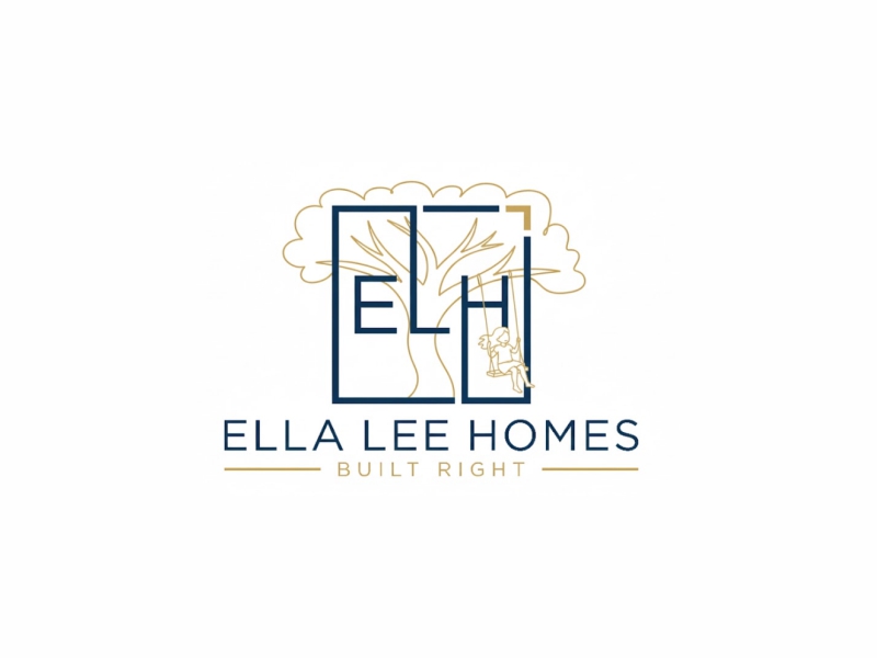 Ella Lee Homes logo design by Greenlight