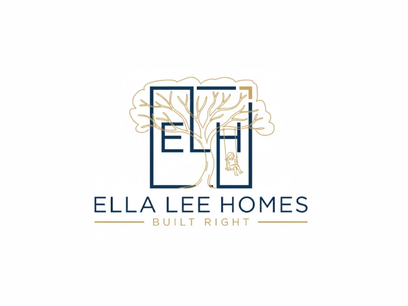 Ella Lee Homes logo design by Greenlight