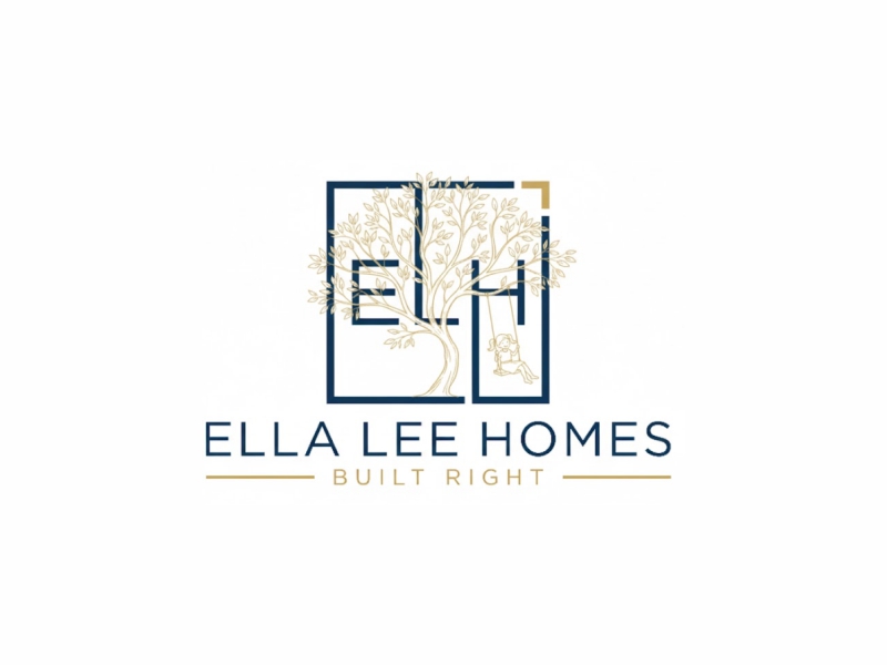 Ella Lee Homes logo design by Greenlight