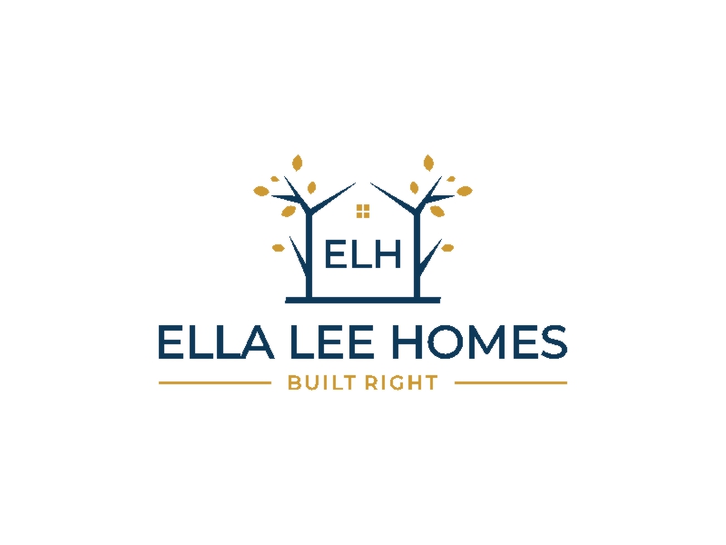 Ella Lee Homes logo design by mbamboex