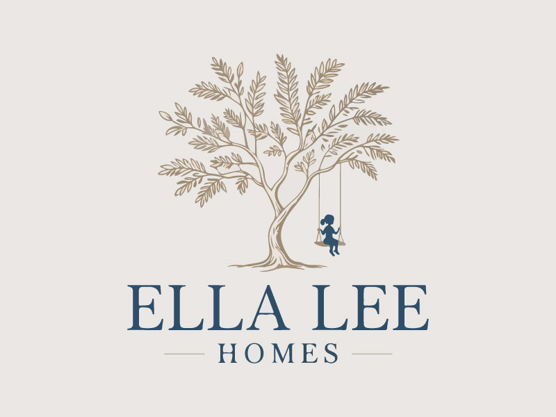 Ella Lee Homes logo design by Bad Boy
