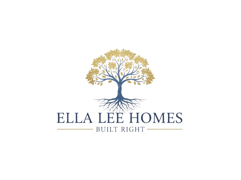 Ella Lee Homes logo design by iffikhan