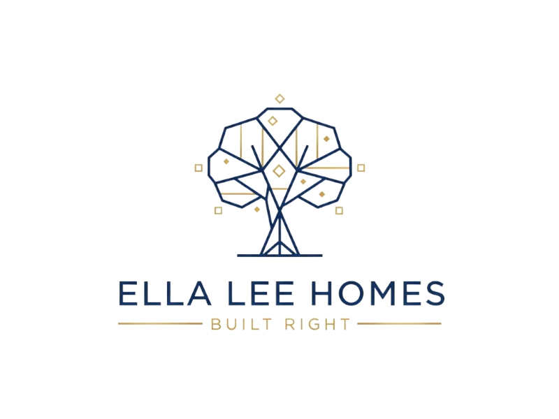 Ella Lee Homes logo design by iffikhan