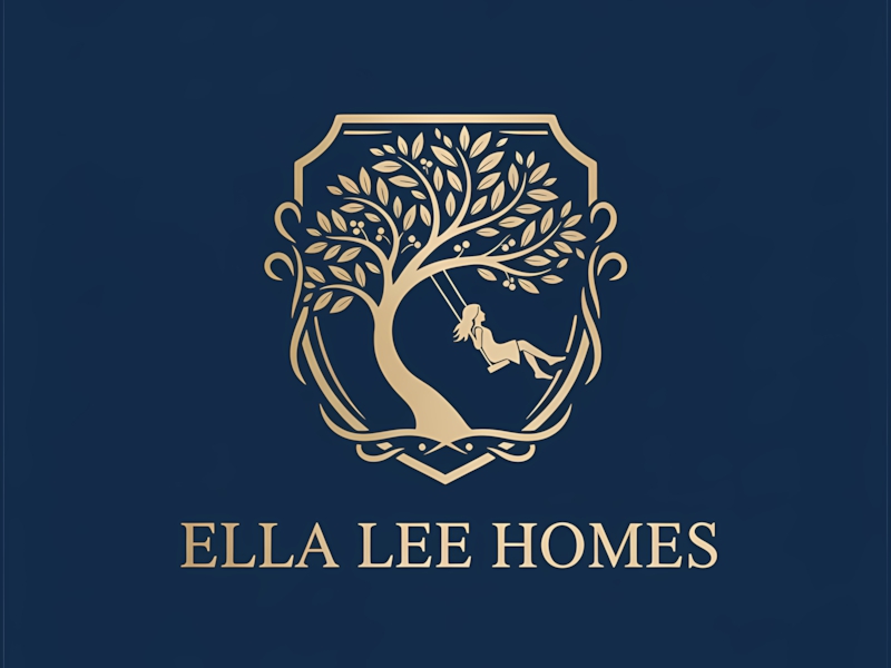 Ella Lee Homes logo design by andawiya