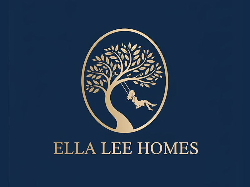 Ella Lee Homes logo design by andawiya