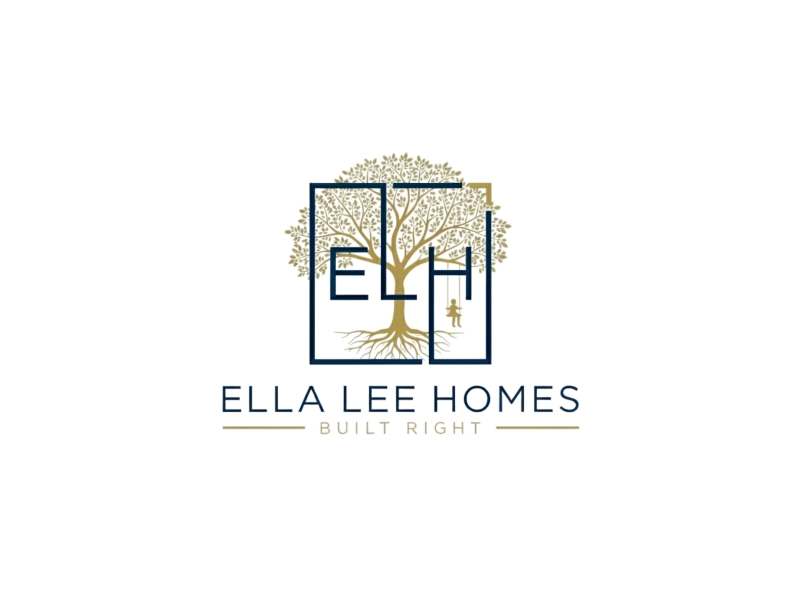 Ella Lee Homes logo design by iffikhan