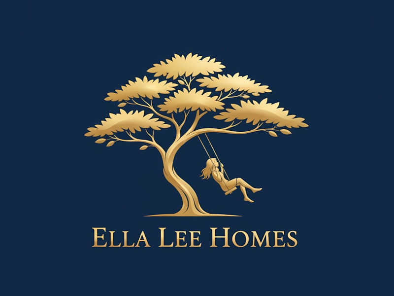 Ella Lee Homes logo design by andawiya