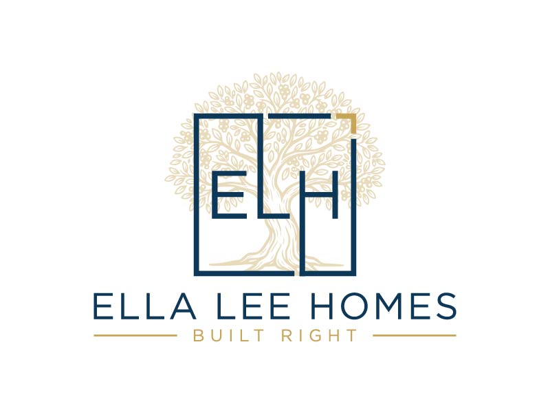 Ella Lee Homes logo design by arifrijalbiasa