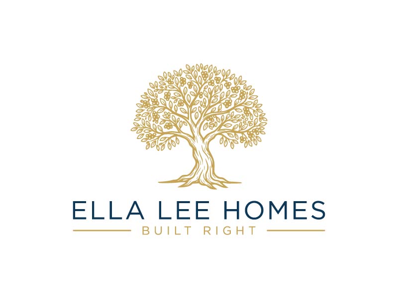 Ella Lee Homes logo design by arifrijalbiasa