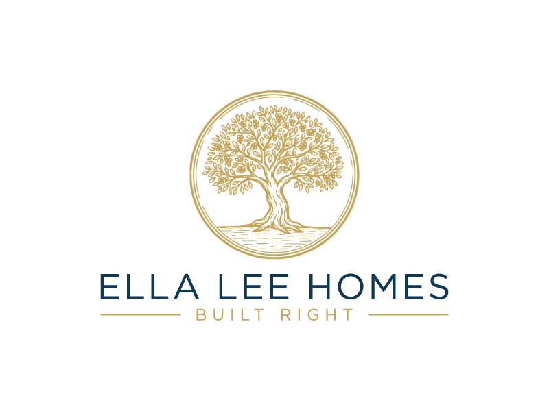 Ella Lee Homes logo design by arifrijalbiasa